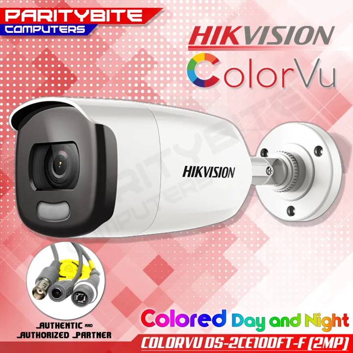 Hikvision Colorvu 2MP Full Time Color Day And Night Bullet/outdoor CCTV ...