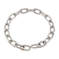 1Strand 304 Stainless Steel Cable Chain Soldered without Spool Stainless Steel Color 23.62 inch(60cm)