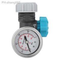 G3/4in Adjustable Water Pressure Regulator Controller Valve with Pressure Gauge Greenhouse Garden Watering Irrigation System