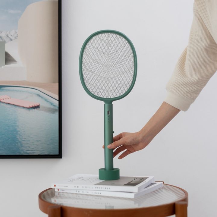 handheld-rechargeable-tennis-racket-electric-fly-swatter-mosquito-lamp-bug-safety-mesh-cordless-tray-for-summer