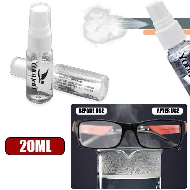Swimming Goggle AntiFog Spray Sprayer 20ml Solid Antifogging Liquid