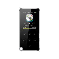 เครื่องเล่น MP3ระบบสัมผัสบลูทูธ4-128GB เครื่องบันทึกวิทยุ FM การ์ดสนับสนุน TF นิ้วจอสี1.8GB MP4ตัวเล่นมิวสิค Hi-Fi แบบไม่สูญเสีย