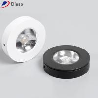 DISSO บางเฉียบมาก สปอตไลท์ LED แสงสีขาว ติดตั้งบนพื้นผิว โคมไฟจุด ที่มีคุณภาพสูง 7W 5W 3W ค่ะ ไฟเพดานเพดาน บ้านในบ้าน