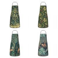 Tree Of Life By William Morris Funny Aprons for Men Women Floral Textile Pattern Kitchen Chef Bib Tablier Cuisine Cooking Baking