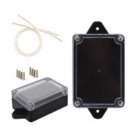 ♤℗✘ Waterproof plastic box 10 pcs/lot in Black color plastic project box electrical enclosure size 84X59X34MM ip65 waterproof case