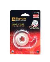 ตราช้างเทปใสพิเศษ พร้อมเเท่นตัด Elephant Crystal Clear Tape Refill (18mmX33m) เทปใส เเท่นตัด