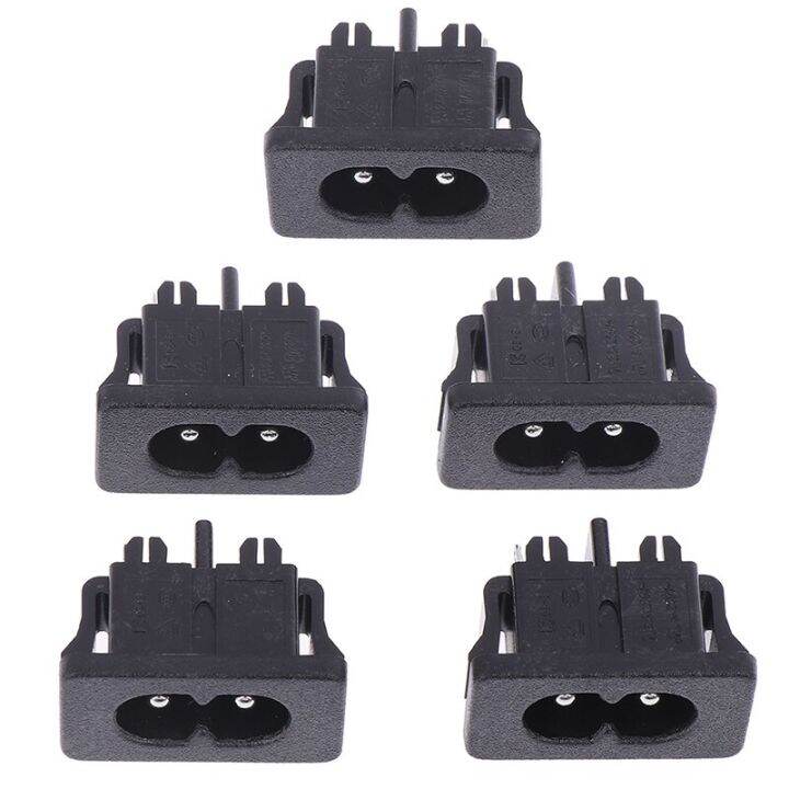 big-savings-2pin-2-5a-iec-เมาท์-ac-250v-5ชิ้น-c8ปลั๊กเสียบ320ซ็อกเก็ตเครื่องมือ-amp-การปรับปรุงบ้าน