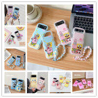 เคส Samsung Z ฝาพับ5 Z พลิก3กาแลคซี Z พลิก4เคสบางเฉียบมีสไตล์เคสเคส TPU กันกระแทกเคสป้องกันการตกสำหรับเด็กผู้หญิงผู้หญิงเข้ากันได้กับ Samsung Galaxy Z พลิก4