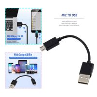 USB Micro 2.0 Cable 10CM 0.1M Charger Data Line For samsung Galaxy S10 Note 8 9 10 for Iphone Cellphone PC Laptop Male To Male