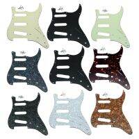 พู Pickguard กีตาร์11 Hole American FD ST สำหรับ Fender รอยขีดข่วนแผ้นขนาด62รถกะบะคอยล์เดี่ยวสำหรับ Stratocaster