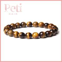 PETIHAIR สีสันสดใส สร้อยข้อมือพลอยคริสตัล 8mm คะ ปรับได้ปรับได้ สร้อยข้อมือลูกปัดหิน ของขวัญสำหรับเด็ก เครื่องประดับทำมือ กำไลลูกปัดจักระ7 สำหรับผู้หญิง