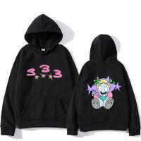 Bladee 333 Drain Gang Hoodie Grafis Pria/Wanita Fashion Kaus Estetika Bertudung Fleec Hip Hop Harajuku Streetwear Kaus Size Xxs-4Xl