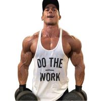 [HOT YUHIIIXWQQW 568] ใหม่ล่าสุดเสื้อผ้า Fit Gym Stringer Tank Top Men Regata ฟิตเนส Mens Sporting Vest Singlet เพาะกายเสื้อเสื้อผ้า Men