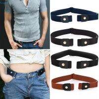 Ladies Belt y Casual Waistband Ladies Men Buckle free Solid Straps Adjustable Accessories Slim Stretch Costume