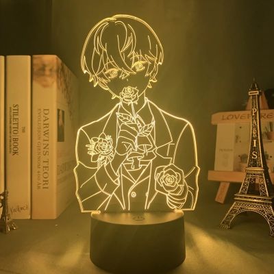 Light Led 3d Lamp Mystic Messenger LED Night Light for Kid Room Deco Birthday Gift Mystic Messenger Lamp
