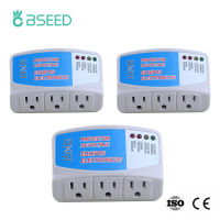 Bseed Power Protector มาตรฐาน US 120V 3 Pack PC Socket เครื่องใช้ในบ้านสีขาว Surge Protector แรงดันไฟฟ้า50Hz-60Hz Wall Socket