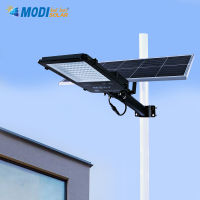 MODI โคมไฟ ไฟโซล่าเซลล์ไฟโซล่าเซล ไฟถนนโซล่าเซล 300wแท้ solar light พร้อมรีโมท แสงสีขาว  ip65 ควบคุมแสงอัจฉริยะ ไฟถนน LED ไฟสวนกลา โคมไฟถนน