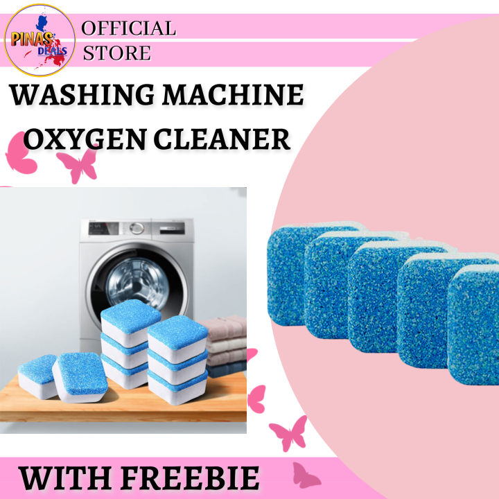 ORIGINAL 5PCS WASHING MACHINE OXYGEN CLEANER DECONTAMINATION