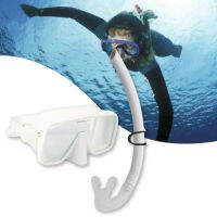 แว่นตาดำน้ำที่ใช้งานได้จริง Anti-Fog น้ำหนักเบา Panoramic View Swim Dry Top Snorkel Safe Dry Snorkel Set อุปกรณ์ว่ายน้ำ