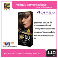 DIPSO professiona l ดิ้พโซ่ แฮร์ คัลเลอร์ สีบลอนด์เขียวสาหร่ายประกายทอง จึ 6/3 S13 DIPSO HAIR COLOR SEAWEED GOLDEN BLOND G 6/3