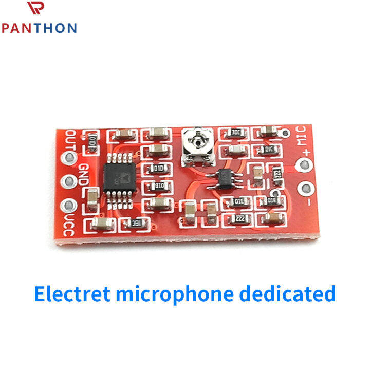 PANTHON MAX4466 Electret Microphone Preamplifier Module Adjustable ...