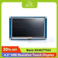 NEXTION NX4827T043 HMI LCD Touch Display - 4.3” 480x272 TFT Intelligent Resistive Touch Screen Module Support Nextion Editor