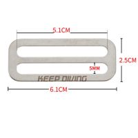 【CW】 Scuba Diving Weight Buckle 5cm Webbing Dive Retainer for Snorkeling BCD Accessories