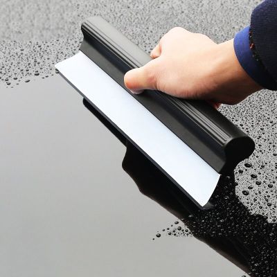1pc Non-Scratch Flexible Soft Silicone Handy Squeegee Car wrap tools Water Window Wiper Drying Blade Clean Scraping Film Scraper Windshield Wipers Was