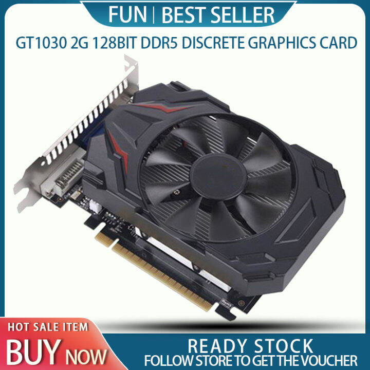 GT1030 Discrete Graphics Card 2G 128bit DDR5 Desktop Computer Graphics