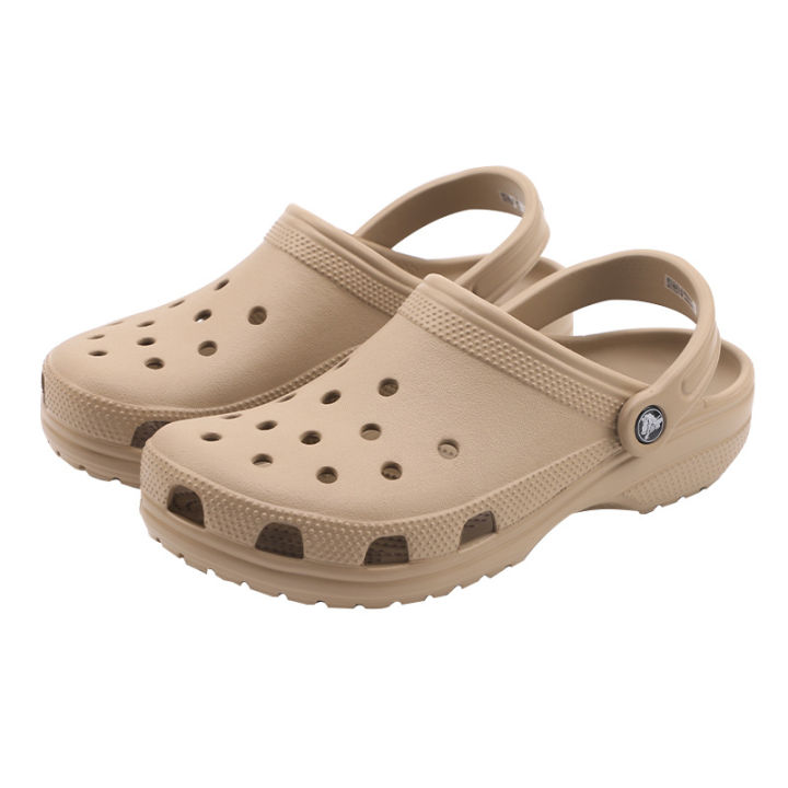 crocs-รองเท้าแตะยี่ห้อ-clogs-คลาสสิกกันลื่นรองเท้าลำลองผู้ชายและผู้หญิงรองเท้าแตะชายหาดรองเท้าลุยน้ำ