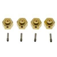 12MM Extended Wheel Hex Heavier Brass Adapter for Axial SCX10 III AXI03007 Capra 1.9 UTB RC Crawler Replacement 6Mm