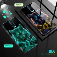 ส่องสว่างกรณีโทรศัพท์แก้วสำหรับ OPPO R17 Pro/r17pro กระจก + Soft TPU กรอบเคสกันกระแทกติดตั้งกรณีปกหลังเชลล์