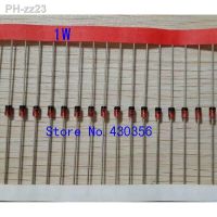 【CW】☈✕  100pcs 1W Zener diode DO-35 1N4728A 3V3 1N4727A 3V0 1N4733A 5V1 1N4732A 4V7 1N4731A 4V3 1N4730A 3V9 1N4729A 3V6