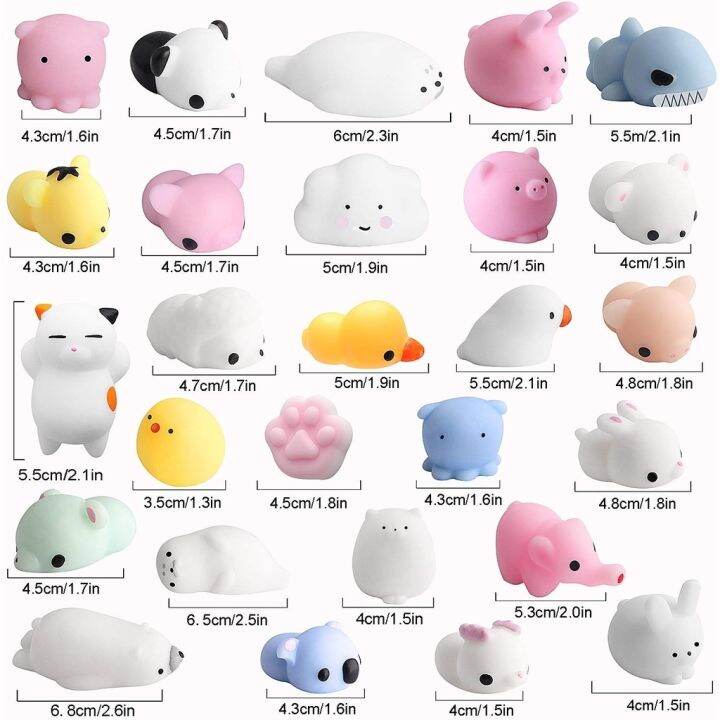 พร้อมส่งด่วน-60-ชิ้น-สกุชชี่-squishy-โมนินุ่มนิ่ม-บีบคลายความเครียด-โมนิ-ของเล่นเด็ก-ตุ๊กตาโมนิ-ของเล่นบีบ-ของเล่น-น่ารัก