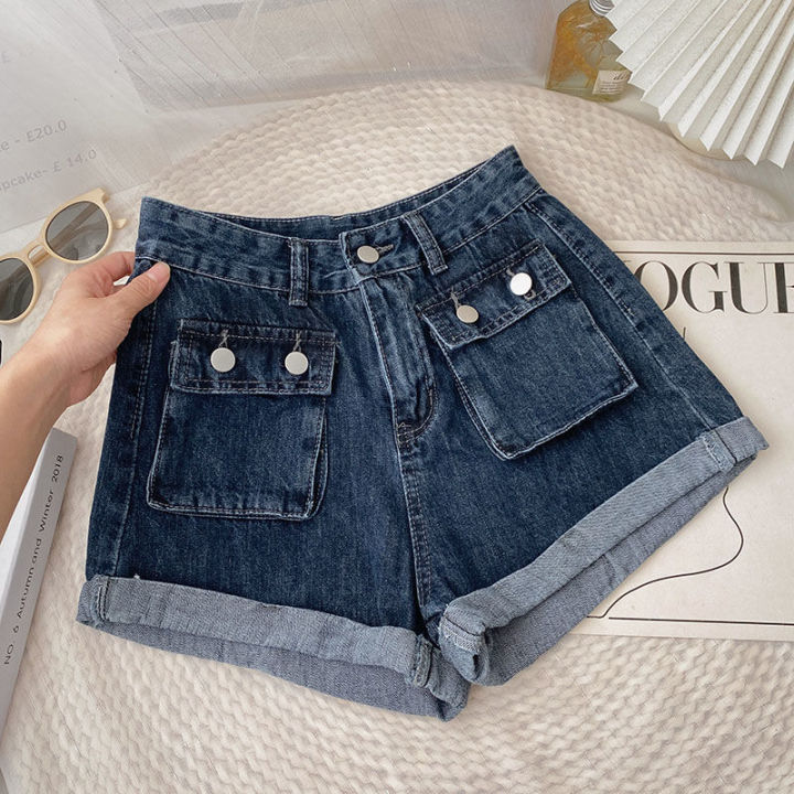 Loose Jeans Shorts Women's Summer Thin 2023 New Popular High Waist