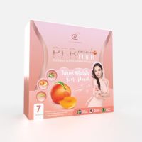 (1กล่อง)เพอพีชอั้มพัชราภา เพอพีชไฟเบอร์ Perpeach Fiber ดีท็อกซ์ เอสชัวส์ (7ซอง)