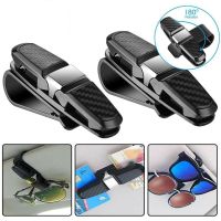 【cw】 Car Glasses Fastener Clip Holder Sunglasses Card Eyeglasses Ticket Accessorie