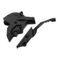 For HONDA ADV150 ADV 150 2019 2020 Carbon Fiber Motorcycle Engine Crankcase Cover Trim Protector Body Kit Accessories