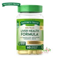 Natures Truth Gold Series Liver Health Formula With Dandelion, Artichoke, Turmeric, Beets 60 Liquid Max Softgels