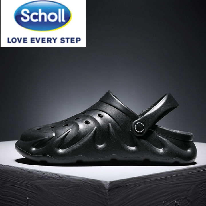 scholl-สกอลล์-scholl-รองเท้าแตะสำหรับนวดรองเท้าแตะสไตล์ใหม่และรองเท้าแตะสำหรับผู้ชายรองเท้าแตะเพื่อสุขภาพบ้านพื้นแบนด้านนอกสวมใส่ได้ทุกแบ-รองเท้าสกอลล์-nbsp-รองเท้าสกอ-สกอล์-scholl-รองเท้าสกอลล์-schol