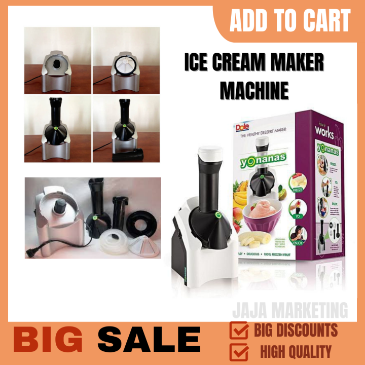 Machine turns fruit discount into ice cream