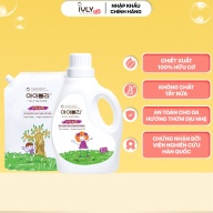 Combo nước giặt cho bé và nước xả vải hữu cơ IVLY NATURE hương hoa Tiare thumbnail