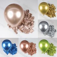 【DT】hot！ 18/12/10/5inch Metal Balloons Metallic Birthday Baby Shower Graduation Decorations