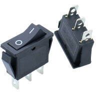 5PCS Illuminated Large On-Off Rocker Switch  DPST - BLACK 20A 125VAC 16A 250VAC KCD3