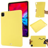 {RUBBIE Shell}สำหรับ iPad Pro 11 Quot; 2018 2019 A1980 A1934 A1979 A2228 A2231 A2068 Soft ซิลิโคนกันกระแทกกลับปกคลุมผิว