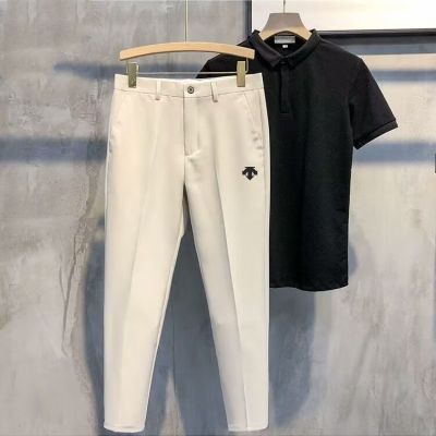 2023 Spring And Summer New Mens Golf Embroidery Fashion Leggings High-quality Mens Golf Elastic Pants