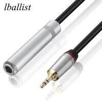 lballist 3.5mm Stereo Jack Male to 6.5mm Stereo Jack Female Converter Cable Shielded 30cm 50cm Cables