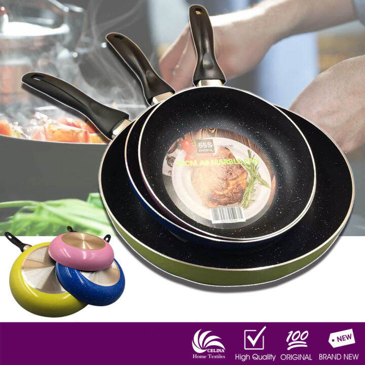 Cooking Pot Fry Pan Kitchen Aluminum Marble Frying Pans General Use For