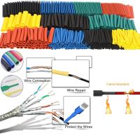 ชุดหลอดที่หดตัวได้สายไฟหุ้มฉนวนโพลีโอเลฟิน TF3O3AF3A 164-750ชิ้นท่อหดด้วยความร้อนแบบมืออาชีพชุดปลอกสายเคเบิล