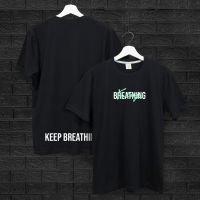 octo TOKYO/T-Shirt/Keep breathing/เสื้อผ้า/เสื้อผ้าผู้ชาย/เสื้อผ้าผู้หญิง/เสื้อยืดคอกลม/เสื้อแขนสั่น/Cotton100%/ผ้าฝ้าย/XS,S,M,L,XL,XXL